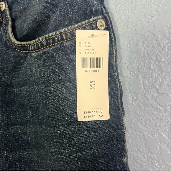 Pilcro and the Letterpress The Rue Raw Hem Straight Jeans - Picture 7 of 7